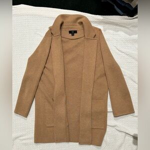10 JCrew PERFECT CONDITION Women's Tan Sweater Coat